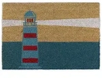 Relaxdays Fussmatte, Mehrfarbig, Textil, Kunststoff, 60x40 cm, Teppiche &...