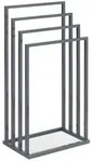 Idimex Handtuchhalter, Grau, Metall, Metall, Mode, Rechteckig, 45x91x29 cm,
