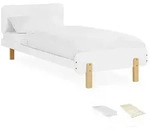 Homestyle4u Kinderbett, Wei&szlig;, Holz, 95x77x209 cm, Kinder- & Jugendzimmer,