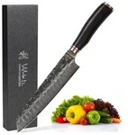 Wakoli Fleischmesser, Schwarz, Holz, Metall, Echtholz, 34 cm, Kochen,...