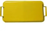 Graf Deckel, Gelb, Kunststoff, 268x50x556 cm, K&uuml;chen, K&uuml;chenausstattung, M&uuml;lleimer