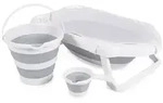 Cangaroo Babybadewanne, Grau, Kunststoff, 48x80 cm, unisex, Pflegen, Baden,