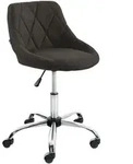 CLP Hocker, Dunkelgrau, Metall, 47x71x49 cm, Wohnzimmer, Hocker