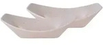 Creatable Sch&uuml;sselset Streat Food, Creme, Keramik, 2-teilig, 23.5x13.5 cm,