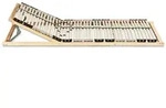 Coemo Lattenrost, Natur, Holz, 7-Zonen, 90x200 cm, CE, Schlafzimmer, Lattenroste