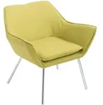 CLP Sessel, Gr&uuml;n, Metall, 81x78x70 cm, Wohnzimmer, Sessel, Polstersessel