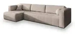 Masseno Ecksofa, Beige, Holz, 5-Sitzer, L-Form,L-Form, 347x148 cm, Wohnzimmer,...