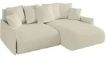 Altdecor Ecksofa, Hellbraun, Kunststoff, 4-Sitzer, 216x177 cm, Wohnzimmer,...