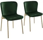 Svita Esszimmerstuhl, Smaragdgr&uuml;n, Metall, 50x81x50 cm, Esszimmer, St&uuml;hle,