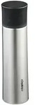 Relaxdays Trinkflasche, Silber, Metall, Kunststoff, Kaffee & Tee, Kannen,