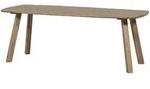 Livetastic Esstisch Jouw Unieke Tafel, Kaschmir, Holz, Eiche, massiv, rechteckig,