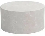 Livetastic Couchtisch, Sand, Holzwerkstoff, rund, 30 cm, Wohnzimmer,