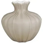 Goebel Vase, Grau, Keramik, 22 cm, Dekoration, Vasen, Keramikvasen