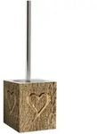 Sanilo Wc-B&uuml;rste, Braun, Kunststoff, 10x37x10 cm, Badezimmer, WC Ausstattung,...