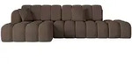 Altdecor Ecksofa, Bronze, Kunststoff, 6-Sitzer, 321x164 cm, Wohnzimmer, Sofas &