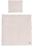 Roba Wiegenbettw&auml;sche, Beige, Textil, Gepunktet, 80x80 cm, Gots, Schlafen,