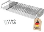 Intirilife Duschablage, Silber, Metall, 13x5x60 cm, Badezimmer, Baden & Duschen,