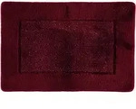 Rhomtuft Badteppich, Rot, Textil, 60x90 cm, Badtextilien, Badematten