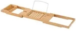 Homcom Badewannenablage, Natur, Holz, 218x5x105 cm, Badezimmer, Baden & Duschen,