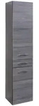 Carryhome Hochschrank, Anthrazit, Metall, 4 F&auml;cher, 1 Schublade(n) Schubladen,