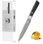 Zayiko Allzweckmesser, Schwarz, Holz, Metall, Nachbildung, 24 cm, Kochen,