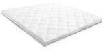 Matratzen Discount Topper, Wei&szlig;, Textil, 200x200 cm, Schlafzimmer, Matratzen...