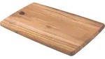 Schneidebrett Landhaus, Hellbraun, Holz, Teakholz, 28 cm, Fsc, antibakteriell,