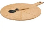 5five Simply Smart Pizza-Schneidebret, Beige, Holz, 37.5x50.5 cm,...