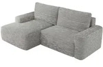 MKS Ecksofa, Grau, Textil, 3-Sitzer, L-Form,L-Form, 233x144 cm, Oeko-Tex&reg;,