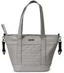 Moon Wickeltasche V-Shape Bag, Hellgrau, Textil, Uni, 41x16x28 cm, Baby on Tour,
