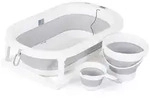 Chipolino Babybadewanne, Grau, Kunststoff, 44x72 cm, unisex, Pflegen, Baden,