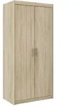 Masseno Dreht&uuml;renschrank, Sonoma Eiche, Holzwerkstoff, 5 F&auml;cher, Rechteckig,