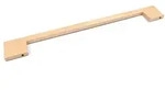 Hauck T&uuml;rschutzgitter Clear Step Easyclose Eco, Buche, Holz, Buche, 9x76x2 cm,...