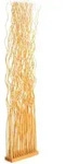 Design Delights Raumteiler, Honig, Naturmaterialien, 40x170x12 cm, Wohnzimmer,