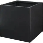 casa.pro Pflanzk&uuml;bel, Schwarz, Metall, Quadratisch, 60x60x60 cm,...