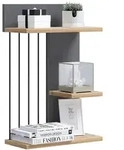 Livetastic Wandboard, Anthrazit, Eiche, Holzwerkstoff, 40x60x19 cm, K&uuml;chen,