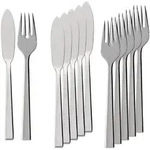 Villeroy & Boch Fischbesteck, Silber, Metall, Essen & Trinken, Besteck,...