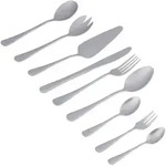 Alpina 6287 Besteckset Besteckset, Grau, Edelstahl, Metall, 72-teilig, 2x0.3x22.5 cm,
