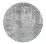 Tulup Glasplatte, Grau, Glas, Rund, 50x50x0.4 cm, Kleinm&ouml;bel, Kamine &...