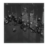 Tulup Glasplatte, Schwarz, Glas, Quadratisch, 60x60x0.4 cm, Kleinm&ouml;bel, Kamine...