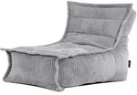 icon Kindersitzsack, Grau, Textil, 160 L, L-Form, 69x57x85 cm, Hergestellt in