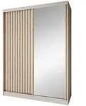 Beautysofa Schwebet&uuml;renschrank, Kaschmir, Eiche Artisan, Holzwerkstoff,...
