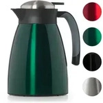 Blumtal Xxl, Dunkelgr&uuml;n, Metall, 1 L, Rund, Ausgie&szlig;en per Knopfdruck, Kaffee...