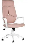 Beliani B&uuml;rostuhl, Pink, Textil, 64x116x64 cm, Arbeitszimmer, B&uuml;rost&uuml;hle,