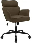 CLP Drehstuhl, Braun, Textil, 62x86x68 cm, Arbeitszimmer, B&uuml;rost&uuml;hle, Chefsessel