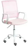 Beliani B&uuml;rostuhl, Pink, Textil, 54x94x54 cm, Arbeitszimmer, B&uuml;rost&uuml;hle,