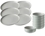 Ritzenhoff Breker Fr&uuml;hst&uuml;cksset, Mintgr&uuml;n, Keramik, 12-teilig, 2x2x2 cm, Essen &