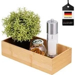 bremermann Gew&uuml;rzaufbewahrungsbox,, Braun, Holz, 30x15x7.5 cm, K&uuml;chenzubeh&ouml;r,