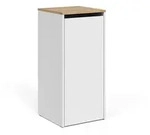 Vicco Badschrank, Wei&szlig;, Eiche Artisan, Holzwerkstoff, Rechteckig,...