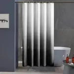 Duschvorhang, Mehrfarbig, Textil, 200x200 cm, Badtextilien, Duschvorh&auml;nge